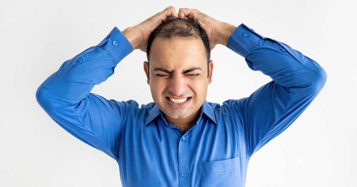 perdita di capelli per stress